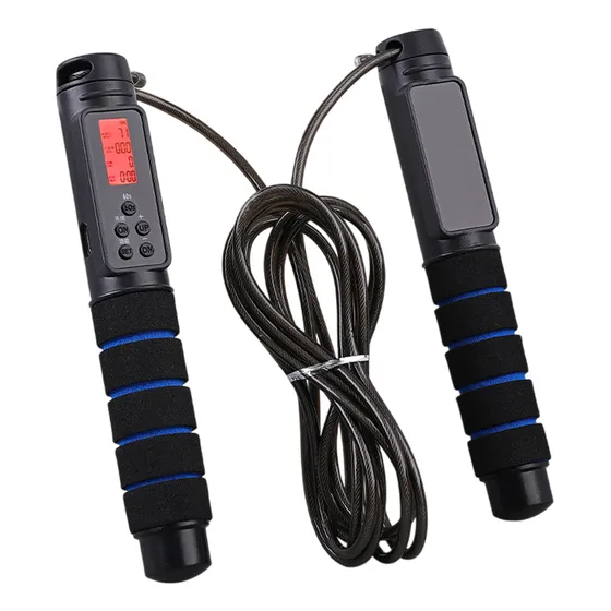 Salto Electrónico Con Conteo + Cable Acero 3 Metros