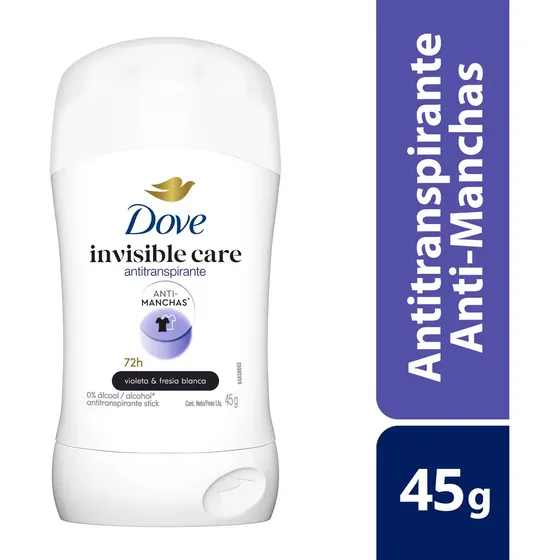 Desodorante Dove Invisible Dry Antitranspirante En Barra 45g Fragancia INVISIBLE DRY | Cuotas sin interés