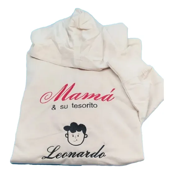 Canguro Felpa Sueter Bordado Personalizado Dia De La Madre