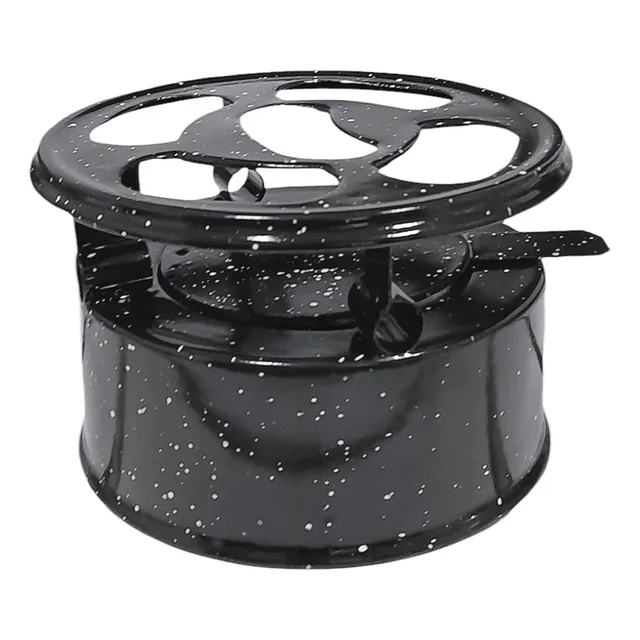 Estufa Camping Alcohol, Fogón Portátil En Aluminio Mediano.