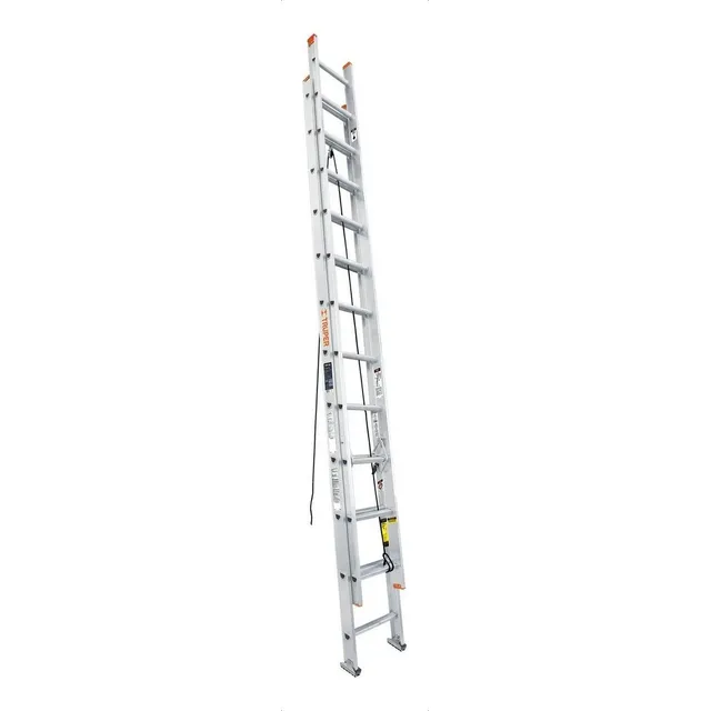 Escalera De Extensión 24 Peldaños Truper 16759 | Ese-224 Color Gris
