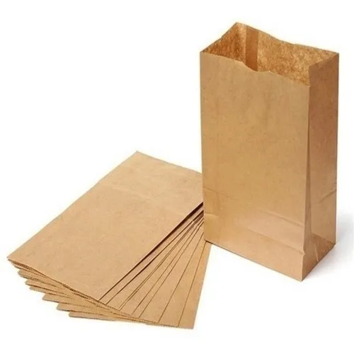 100 Bolsas Marron Con Fuelle - 18 X 28 Cm - Fuelle 9,5 Cm.