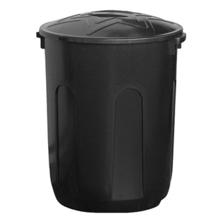 Balde Cesto Lixo 60 Litros Com Tampa Preto Casa Limpa Grande Balde Cesto Lixo 60 Litros Com Tampa Preto Casa Limpa Grande