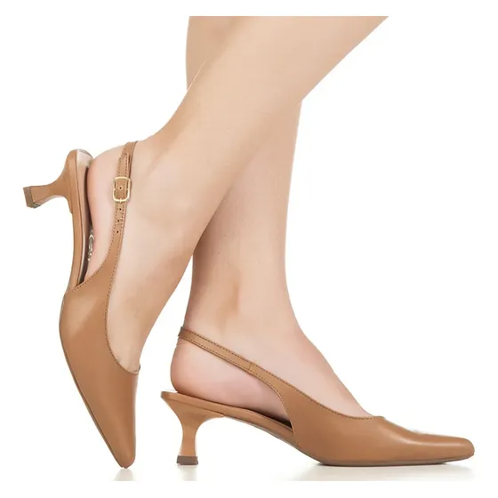 Sapato Feminino Gigil Scarpin Salto Fino Baixo Confortável
