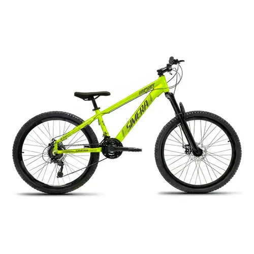 Bicicleta 26 Gios 4trix Freeride Grau 21v Shimano Bike Cores Cor