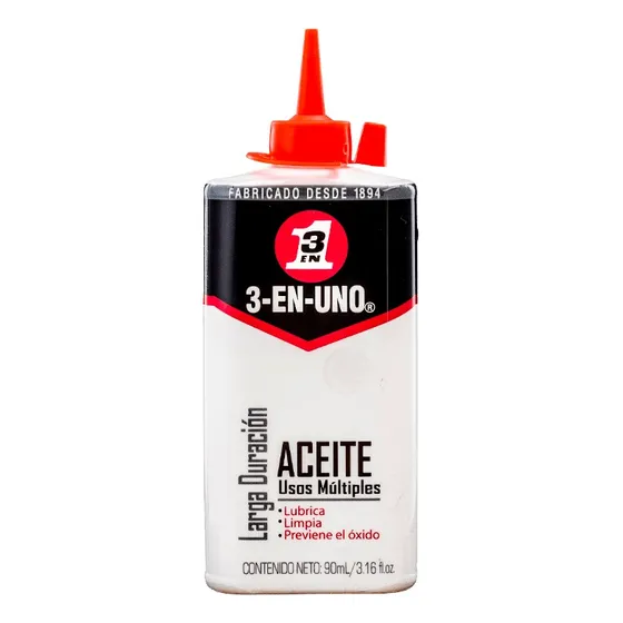 Aceite Lubricante Multiuso Limpiador De Oxido 3 En 1 90 Ml