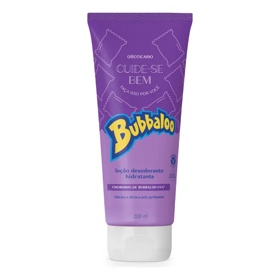 O Boticario Cuídate Bien Bubbaloo Loción Des Hidra Uva200ml