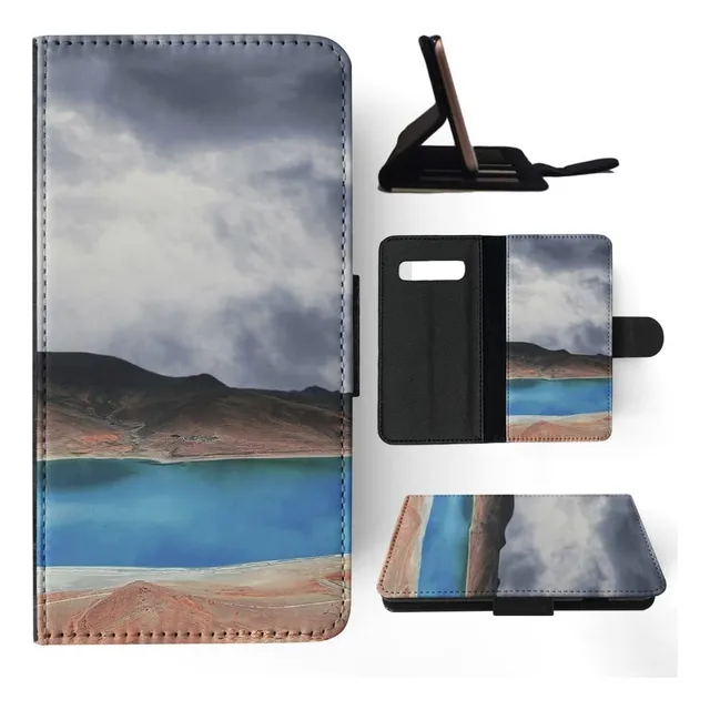 Cubierta Caja Telefono Cartera Tiron Lago Oceano Montaña S10