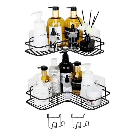 Organizador De Ducha Repisa Baño Adhesivo Set Inoxidable CasaTua