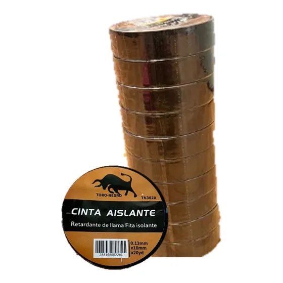Cinta Aislante Terminal De Bateria Negra Toro Negro