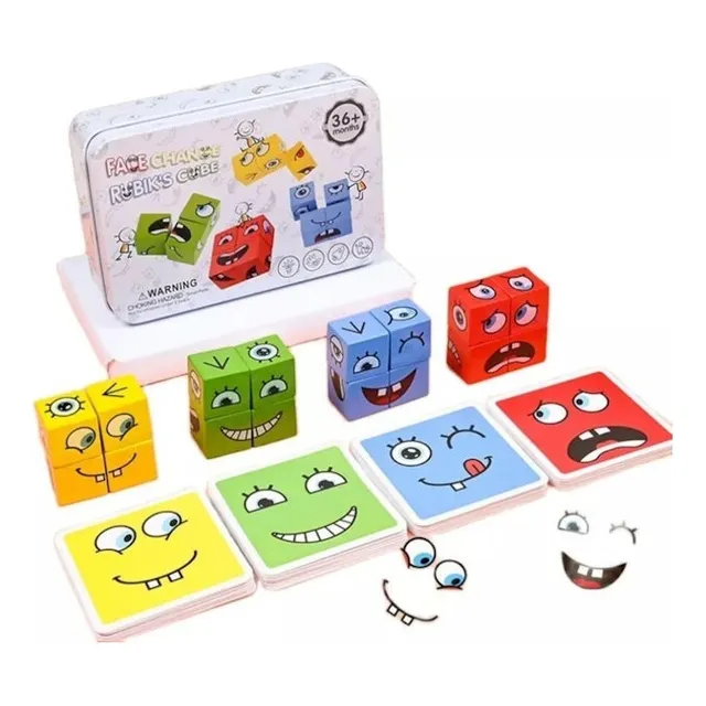 Puzzle De Caras De Expresiones Faciales