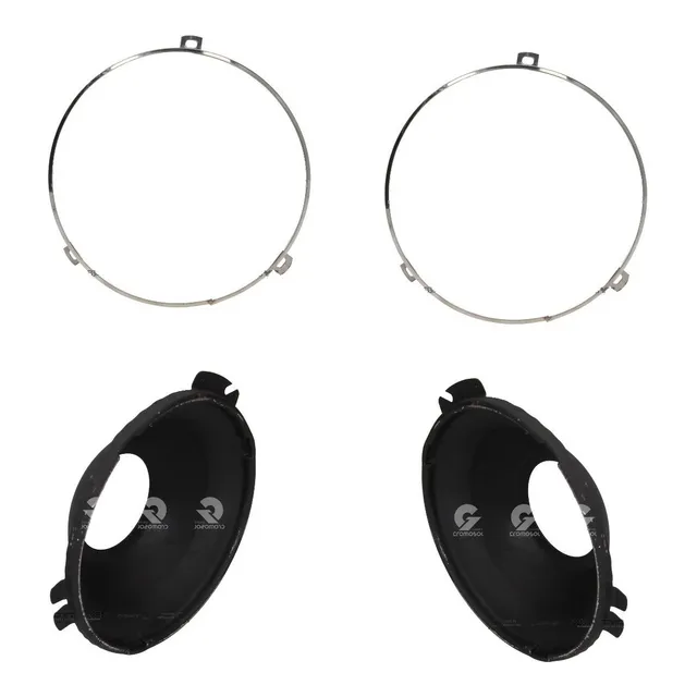 Juego Cascos Retenes Optica Faros Delantero F100 1967 A 1980