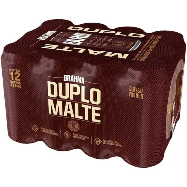 Cerveja Brahma Duplo Malte 12x473ml