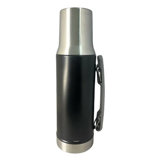 Termo Comet Tapa Mate 1 Lt. Color Negro