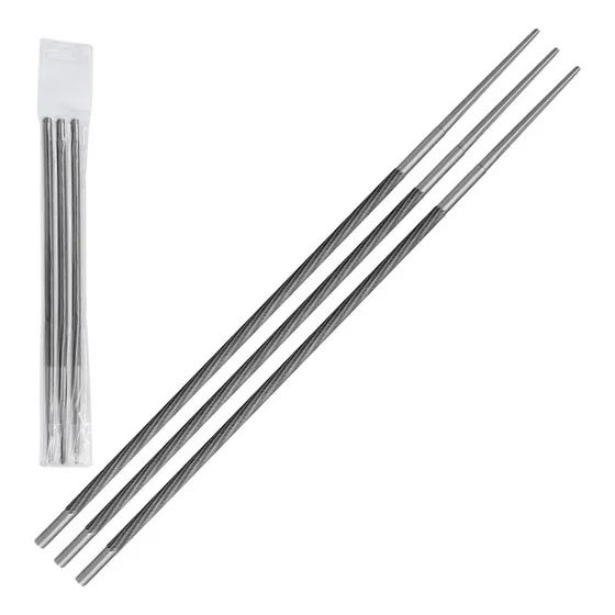 3 Limas Afilar Cadena Motosierra 5.5 Mm