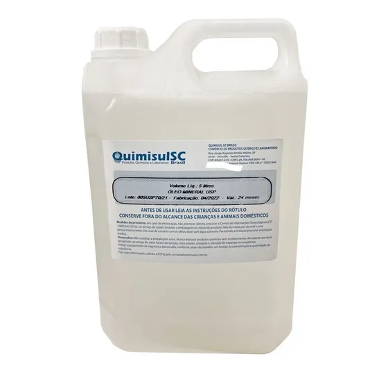 Óleo Mineral Usp Galão 5 Litros