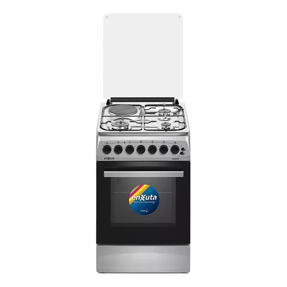 Cocina Enxuta Cenx5546 4 Hornallas Acero Inoxidable Amv Tipo de conexión Multigas