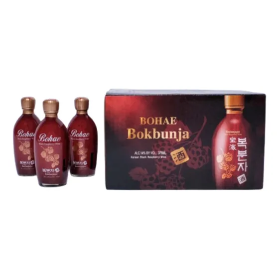 Vino Coreano Bohae Bok Bunja Caja 12pz.