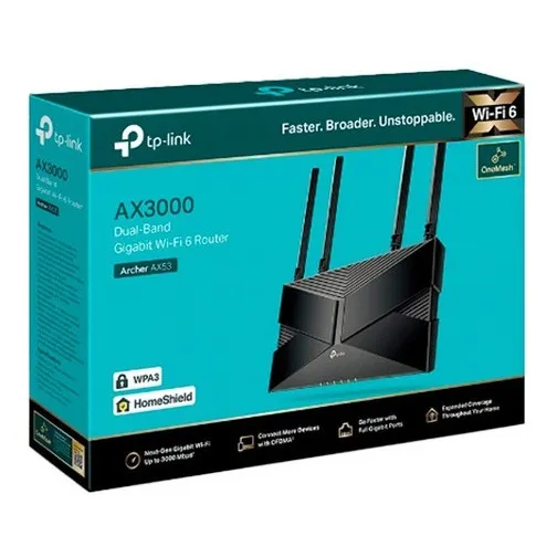 Router Tp-link Archer Ax53 Gigabit Wi-fi 6 Ax3000 One-mesh