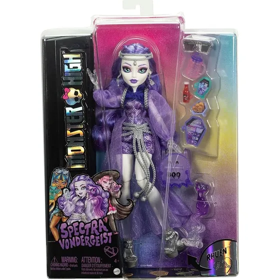 Muñeca Spectra Vondergeist Monster High Original Mattel Usa