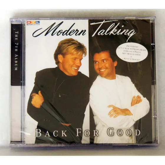 Cd Modern Talking - Back For Good - Lacrado