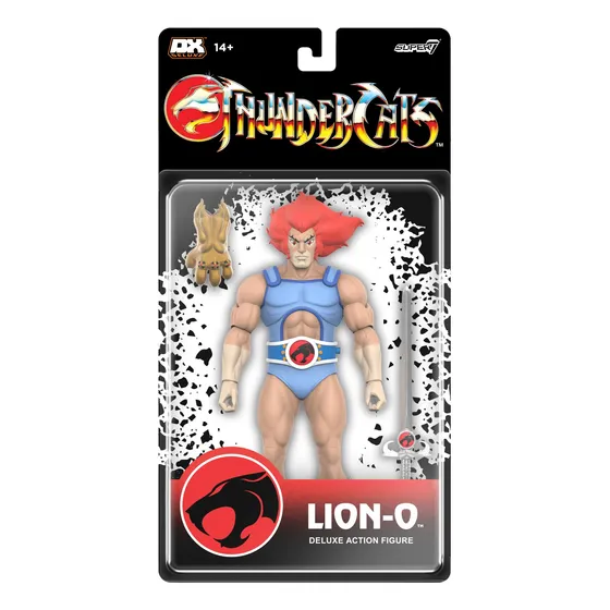 Figura De Acción Super7 Thundercats Deluxe Lion-o 7 Wave 01