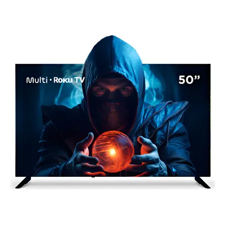 Smart Tv Dled 50 4k Multi Roku 4hdmi 2usb Wi-fi - Tl059m