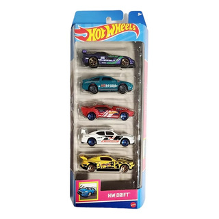 Hot Wheels Colección Hw Drift 5 Pack Mattel Hot Wheels Colección Hw Drift 5 Pack Mattel