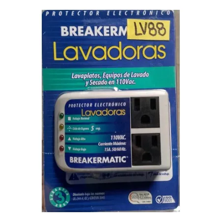 Protector Para Lavadora 110v Doble Toma