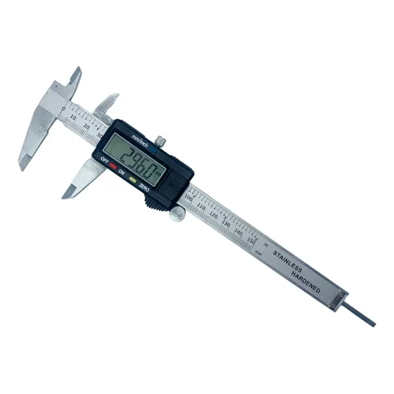 Vernier Calibrador Digital De Metal Acero Inoxidable 6 PLG