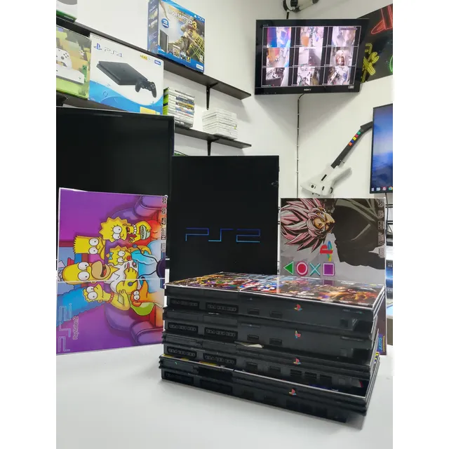 Playstation 2 Chipeado Full Juegos Con Garantía