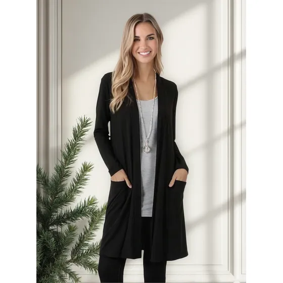 Spolverino Saco Cardigan Largo - Art. Gala - Chuva Ropa