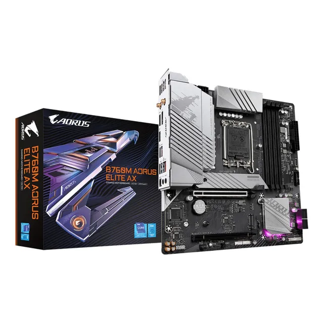 Mother Gigabyte B760m Aorus Elite Ax Ddr5 1700