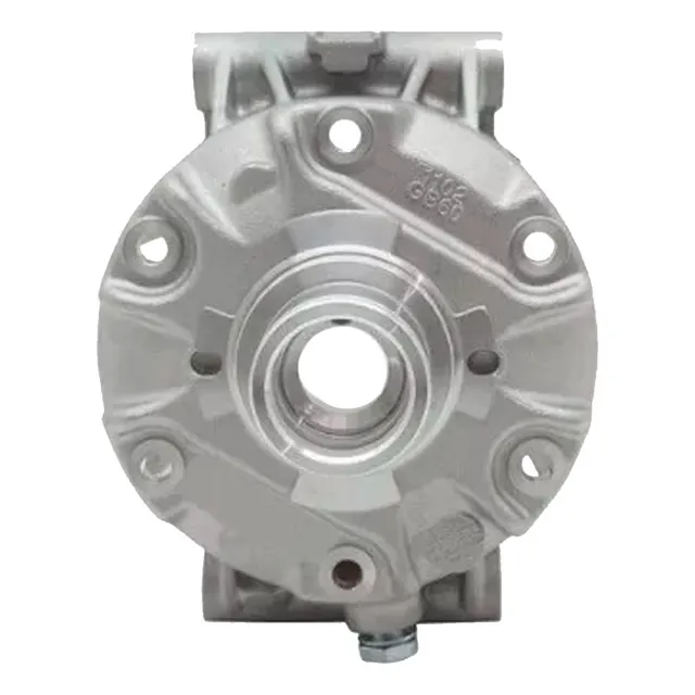 Tampa Dianteira Do Compressor Delphi Cvc /vw Fox/polo/gol G5