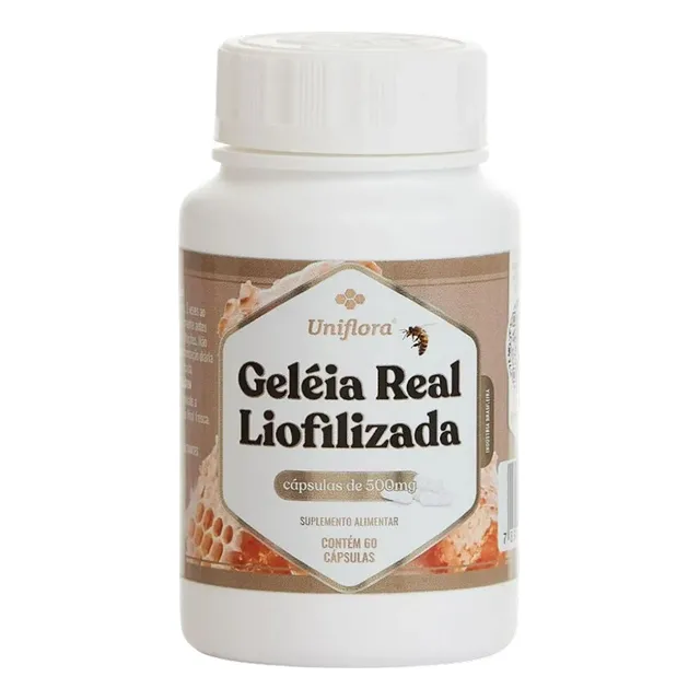 Geleia Real 100% Pura Em Cápsulas