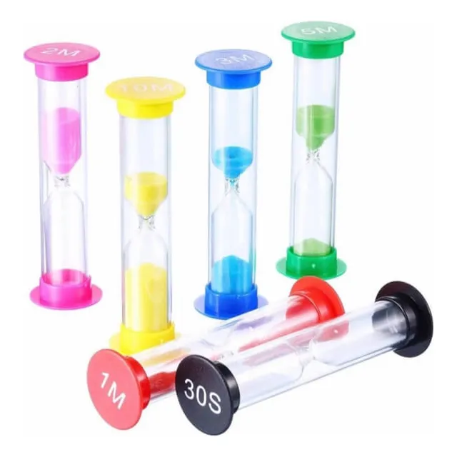 Set X6 Reloj De Arena Montessori Juego Niños