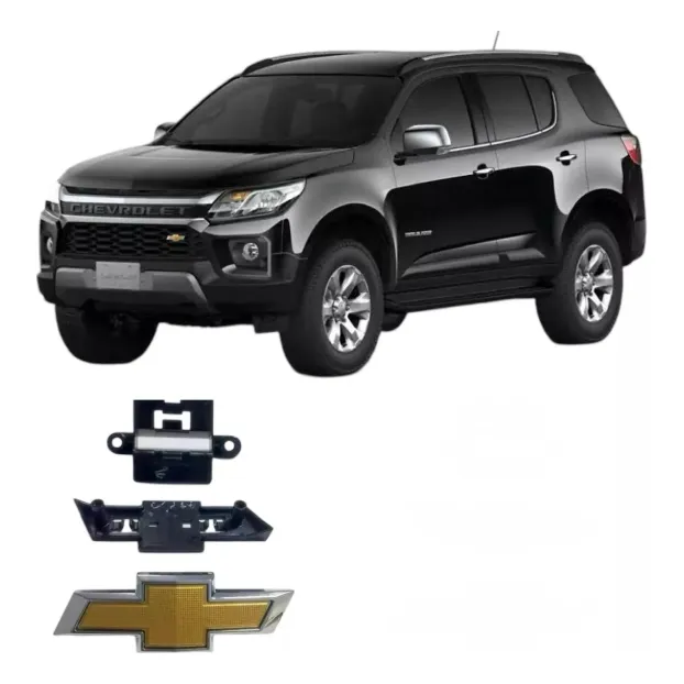 Emblema S10 High Country Trailblazer 2021 22 24 25 Kit 3 Pçs