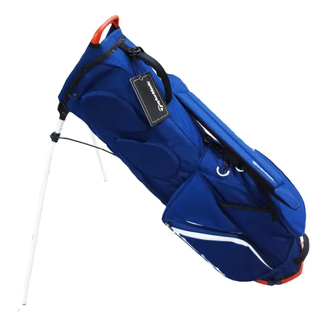 Bolsa Soporte Una Sola Correa Color Azul Marino Blanco Rojo
