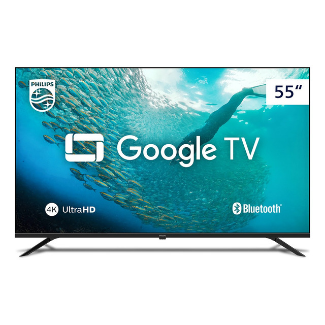 Smart Tv Philips 55 4k 55pug7019 Google Tv Comando De Voz Smart Tv Philips 55 4k 55pug7019 Google Tv Comando De Voz