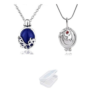 Coleira Colgante Catherine De The Vampire Diaries Azul Real Coleira Colgante Catherine De The Vampire Diaries Azul Real