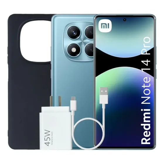 Celular Xiaomi Redmi Note 14 Pro 256gb 8gb Ram Azul