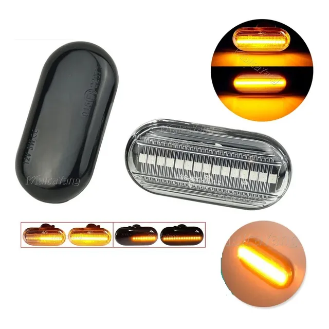 Par Cocuyos Led Guardafango Clio / Symbol / Twingo  Dinámico
