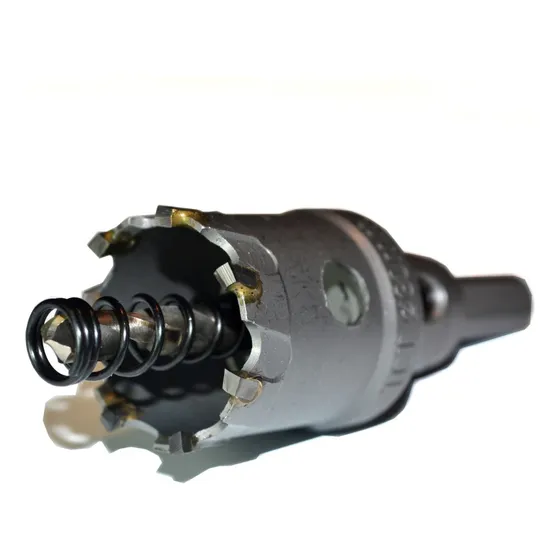Mecha Copa 20mm Con Placas De Tugnsteno Para Metales Danfec