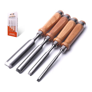 Juego De 4 Cinceles De Madera Para Carpintería Juego De 4 Cinceles De Madera Para Carpintería