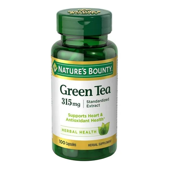 Suplemento De Extracto De Té Verde Nature's Bounty 315 Mg X