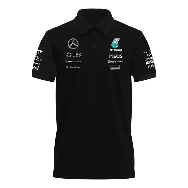 Polera Pique Equipo Mercedes Amg Petronas 2023