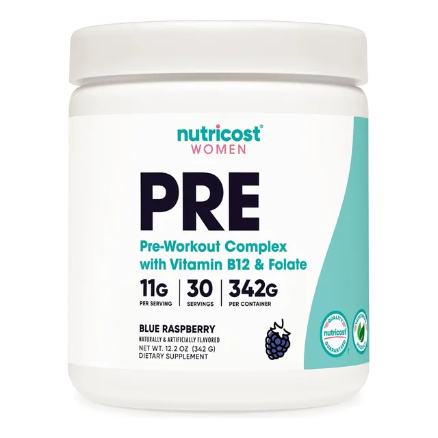 Original Nutricost Polvo Preentrenamiento Mujer Pre Workout 