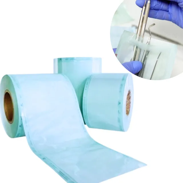 Papel Grau Cirúrgico Esterilização Autoclave 10cm X100m Rolo