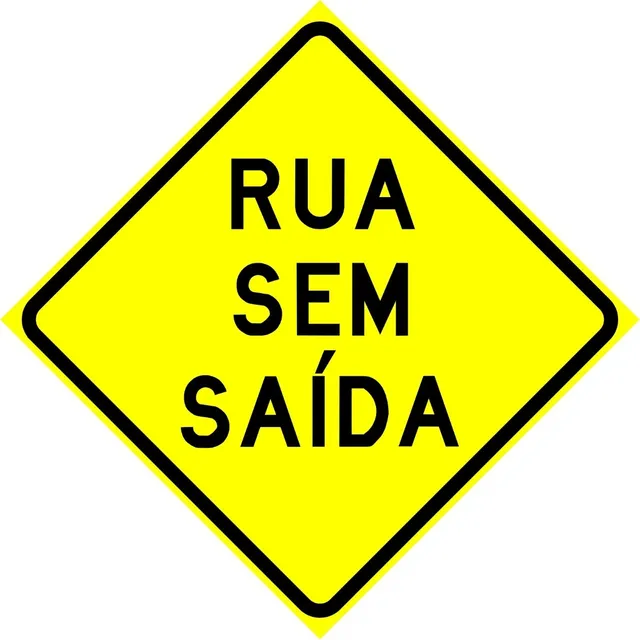 Kit 2 Placas De Sinalização De Transito Refletivas 50x50cm