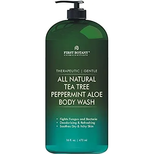 Gel Para Baño Y Ducha - First Botany All Natural Tea Tree Bo